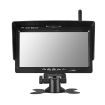 7 inches Car Wireless Rear View Monitor +2 Reverse Camera Caravan Bus Truck 12 24V