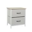 Levede Storage Cabinet Tower Chest of Drawers Dresser Tallboy 10 Drawer Beige