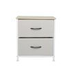 Levede Storage Cabinet Tower Chest of Drawers Dresser Tallboy 10 Drawer Beige