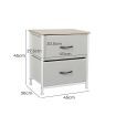 Levede Storage Cabinet Tower Chest of Drawers Dresser Tallboy 10 Drawer Beige