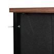 Levede Storage Cabinet Tower Chest of Drawers Dresser Tallboy Drawer Retro Brown