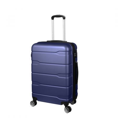 Slimbridge 24 inches Expandable Luggage Travel Suitcase Trolley Case Hard Set Navy
