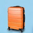 Slimbridge 28 inches Expandable Luggage Travel Suitcase Trolley Case Hard Set Orange