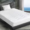 Dreamz Cool Mattress Topper Protector Summer Bed Pillowtop Pad King Single Cover