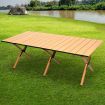 Levede Folding Camping Table Foldable Portable Picnic Outdoor Egg Roll BBQ Desk