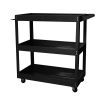 Traderight 3-Tier Tool Cart Trolley Toolbox Workshop Garage Storage Organizer