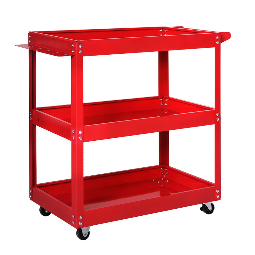 Traderight Tool Cart Trolley Toolbox Workshop Garage Storage Organizer Steel