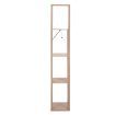 EMITTO LED Floor Lamp with Storage Shelf 3 Tier Standing Reading Corner Light