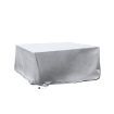 Outdoor Furniture Cover Waterproof Silver 180CM