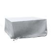 Outdoor Furniture Cover Waterproof Silver 45cm Extension