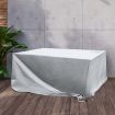 Outdoor Furniture Cover Waterproof Silver 45cm Extension