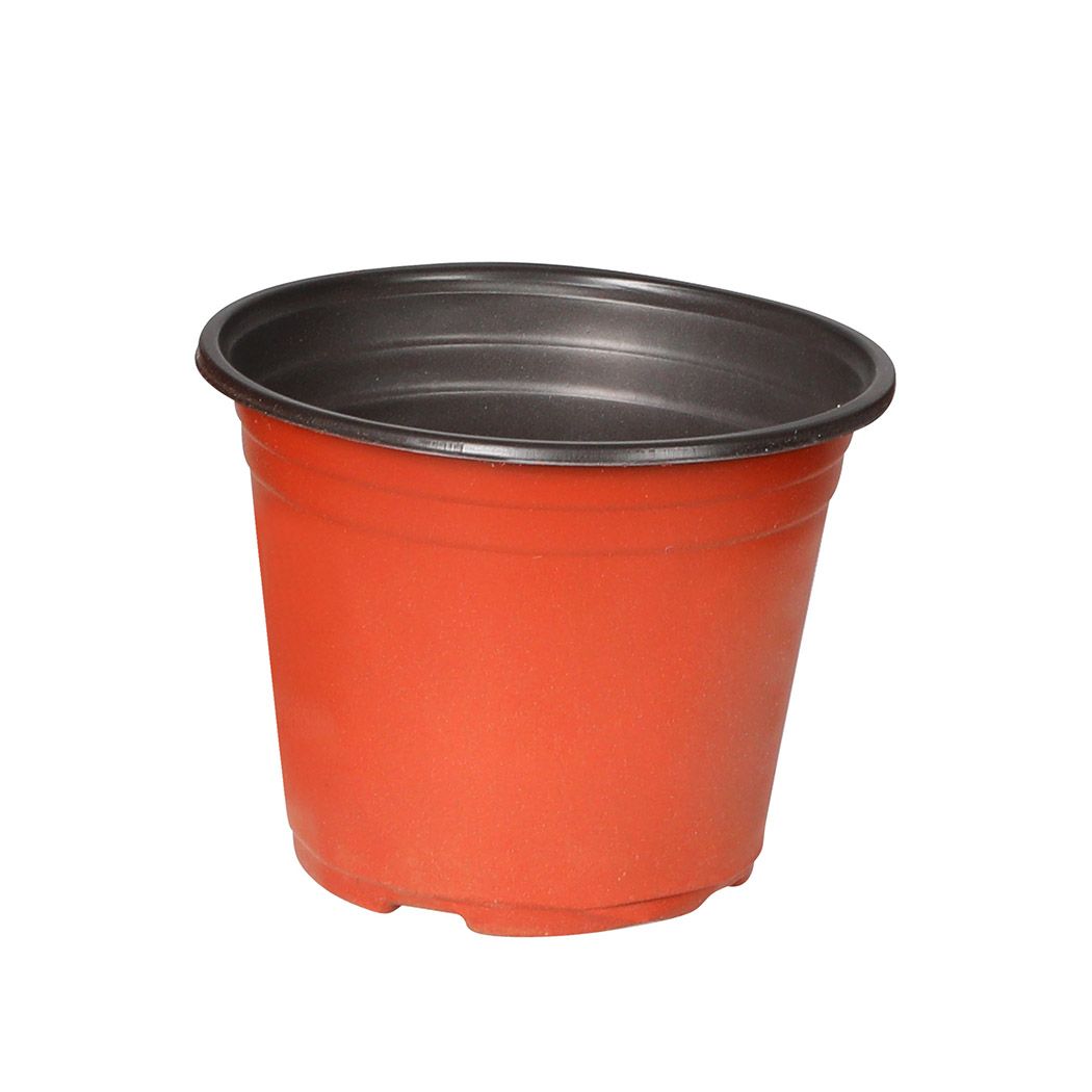 Lambu 100X Plastic Plant Pots Flowers Garden Nursery Seeding Growing Container