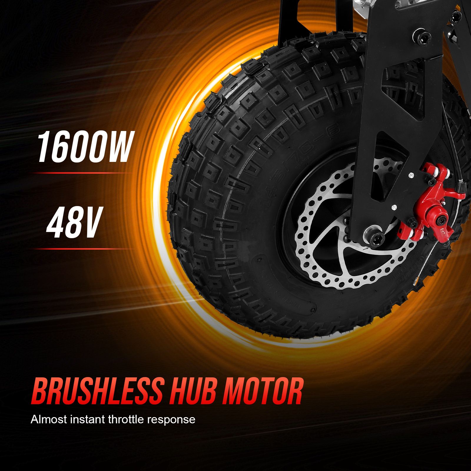 Electric Scooter Adult Mobility Motor Escooter With Seat Off Road Big