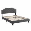 BEF02 Double Size Bed Frame Base Mattress Platform Grey