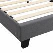 BEF02 Double Size Bed Frame Base Mattress Platform Grey