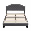 BEF02 Double Size Bed Frame Base Mattress Platform Grey