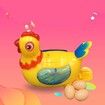 Interactive Robot Electric Animal Funny Eggs Laying Plastic Chicken Toy Novelty Music Singing Dance Easter