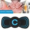 Mini Neck Stretcher Electric Massager 6 Modes Portable Cervical Massage Decompression Back Massager Muscle Machine