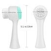 Face Brush - Manual Facial Cleansing Brush and Pore Cleansing Manual Dual Face Brush Blue