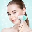 Face Brush - Manual Facial Cleansing Brush and Pore Cleansing Manual Dual Face Brush Blue