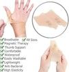 2 Gel Wrist Thumb Support Braces Waterproof Breathable Carpal Tunnel Wrist Support Relief