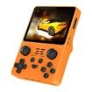 Handheld Game Console 3.5 inch Retro Games Consoles Classic Emulator Hand-held Gaming Console Preinstalled Hand Held Video Games System 64GB Yellow