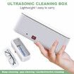 Ultrasonic Jewelry Cleaner Electric, Sonic Wave Cleaner,Portable 300ML for Jewels, Watch, Rings, Glasses Cleaning Machine