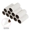 100mm Extra Sticky Roller Refill Portable Dust Hair Remover White, 2 Pack