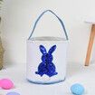 3 Pack Easter Eggs Hunt Baskets for Kids Sequins Bunny Ear Basket Egg Bags Rabbit Easter Party Decorations Gifts Toys Carry Bucket Tote 23x24cm