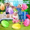 Inflatable Easter Eggs Decorations Outdoor Colourful 16 Inch Easter Party Yard Garden Lawn Ornaments 6 Pack