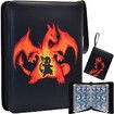 9 Pocket Pokemon Card Binder, 900 Cards Trading Card Binder Holder for Boys Girls Gift