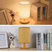 British Standard Bedside Lamp Vintage Wood Table Lamp for Bedroom Lamp, Study Room