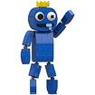 Rainbow Friends Building Block Set,Odd World Blue Monster Action Figure Horror Toy,Easter Friday Night Monster Building Blue 281pcs