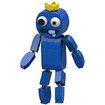 Rainbow Friends Building Block Set,Odd World Blue Monster Action Figure Horror Toy,Easter Friday Night Monster Building Blue 281pcs