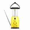 Camping Lantern Solar Rechargeable  Hand Crank  4-way Powered AM/FM Radio 8 LED Flashlight  Cell Phone Charger, Support AA Battery for Hike Climbing