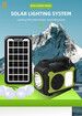 Power Station 6v 3.5W Solar Generator Panel Flashlights AUX FM MP3 PLAYER Radio  10K mAH Battery USB DC Outlets  Outdoor Camping Emergency HurricaneFish