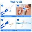 Earwax Remover, Silicone Ear Wax Removal, Soft Q-Grips Ear Wax Remover with 16 Tips Removal Kit