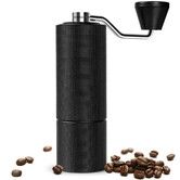 TIMEMORE Manual Coffee Grinder,Stainless Steel Conical Burr Coffee Grinder Manual,Hand Coffee Grinder with Adjustable Setting,Chestnut C3,Black