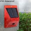 Solar Warning Light with Motion Detector Remote Control Waterproof 129db Sound Security Siren Light for Home Farm