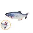 Flopping Grass Carp Cat Toy 30cm Electric Moving Cat Toy Vibrating Toy interactive Pet Fun Toy emotion Exercise