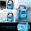 Solar Lanterns 3 in 1 USB Rechargeable Brightest COB LED Camping Device Charging Waterproof Emergency Lantern