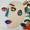 Wooden Jigsaw Puzzles Set Picasso Art 26 Wooden Pieces Montessori Travel Toy for Kids Children Gifts