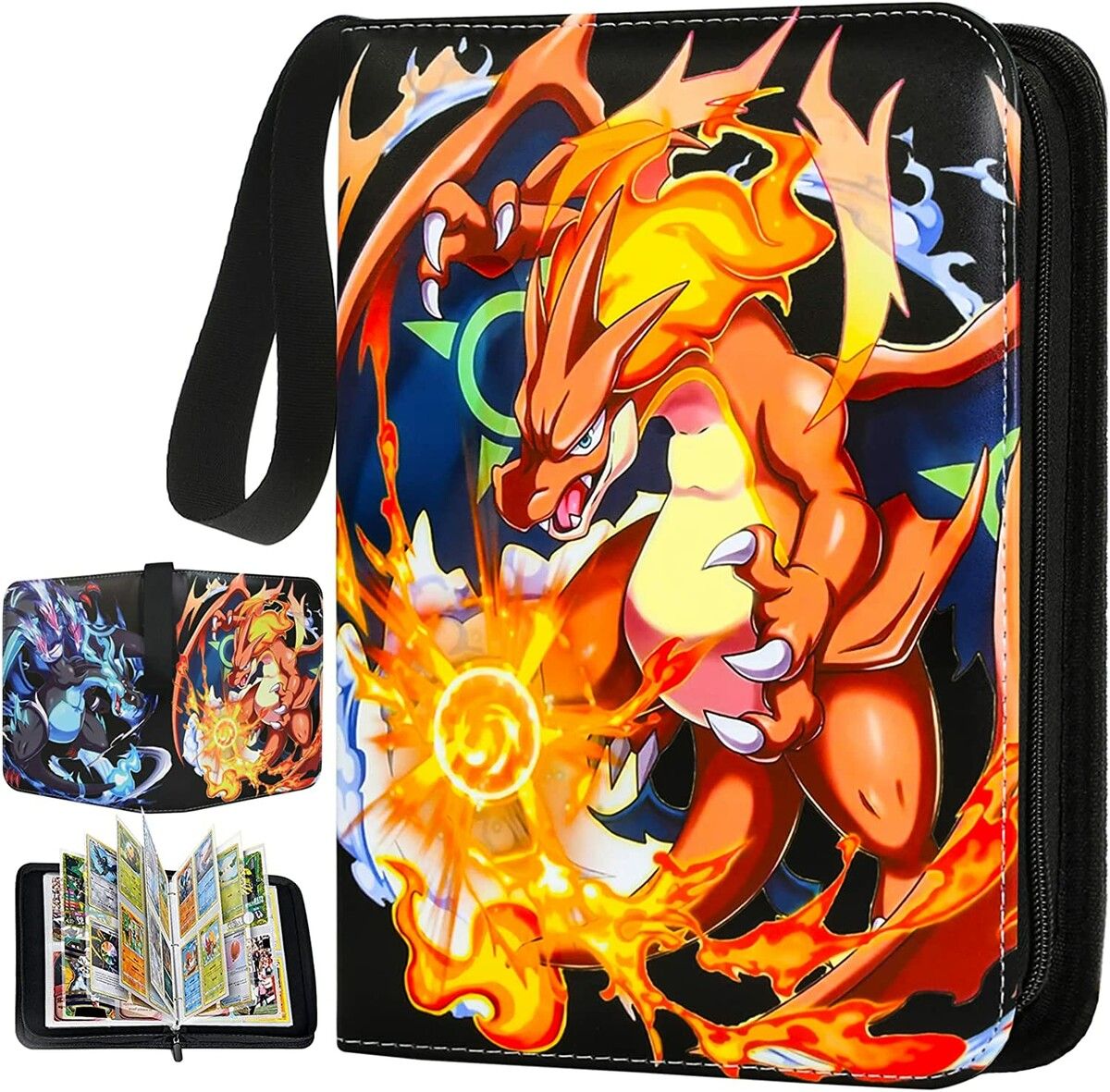 Card Binder for Cards Binder 4-Pocket, 440 Pockets Trading Card Games Collection Binder with Sleeves