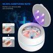 Ultrasonic UV Cleaner for Dentures, Aligner, Retainer, Whitening Trays, Night Dental Mouth Guard, Toothbrush Head, Jewelry, Diamonds,Rings