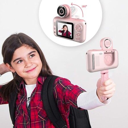 Kids Digital Camera with Flip Lens, HD Digital Video Cameras for Toddler,Christmas Birthday Gifts and Portable Toy