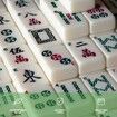 Travel Mini Mahjong Set Traditional Chinese Version Game Portable 146 Tiles Acrylic Material with Pushers