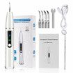 Electric Teeth Cleaner Kit, Plaque Remover for Teeth, Plaque and Tartar Remover Dental Tools with 4 Replaceable Heads and 1 Oral Mirror