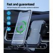 Devanti Wireless Car Charger Fast Charging Car Mount Vent Suction cup