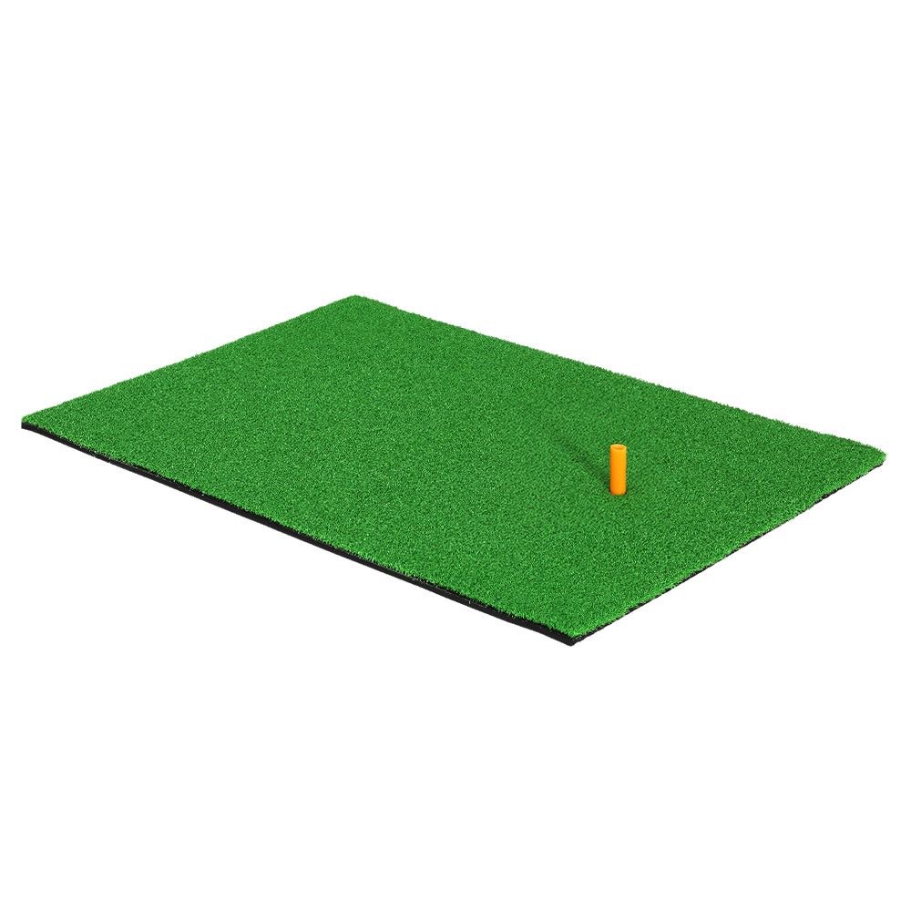 Everfit Golf Hitting Practice Mat Portable Driving?Range?Training Aid 80x60cm