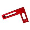 Mini 90 Degree Positioning Square, Small Pocket Right Angle Clamp Woodworking Tool, Checkered Square in Carpenter's Cutter Tools